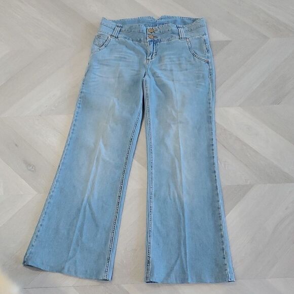 Route 66 Women’s High Waist, Wide Leg Jeans Size 9/10 - Picture 1 of 6